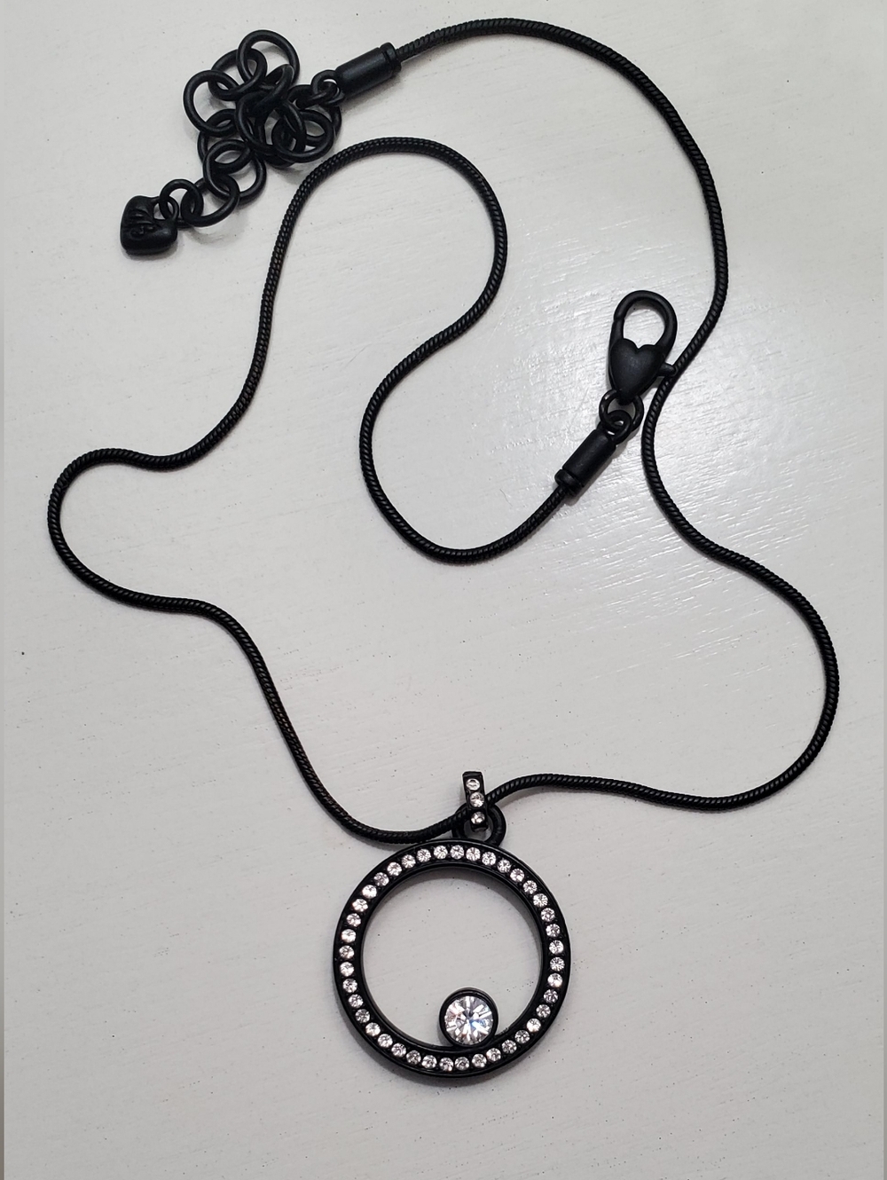 Brighton 16" Starry Night Necklace in Black